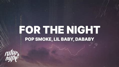 pop smoke for the night traduction